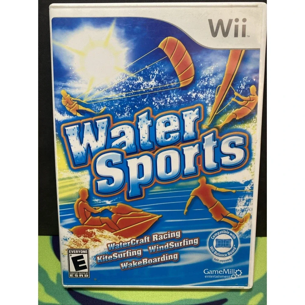 Water Sports - Nintendo Wii Game 2009 w/Manual Tested CIB